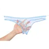 Men's Underwear Sexy Transparent G-String Thong Briefs Bulge Pouch Breathable Panties Perspective Male Bikini Underpants