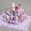 Pink Butterfly-Pop Up Greeting Card