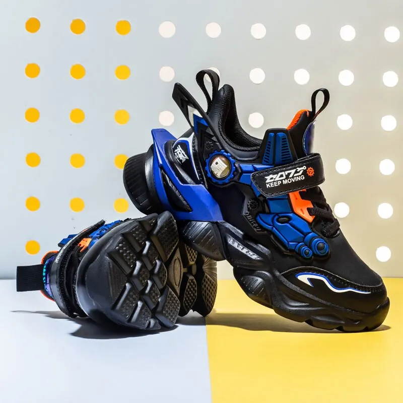 Sports Kids Sneakers Boys Casual Shoes For Children Sneakers Girls Shoe Leather Anti-slippery Fashion tenis infantil menino Mesh
