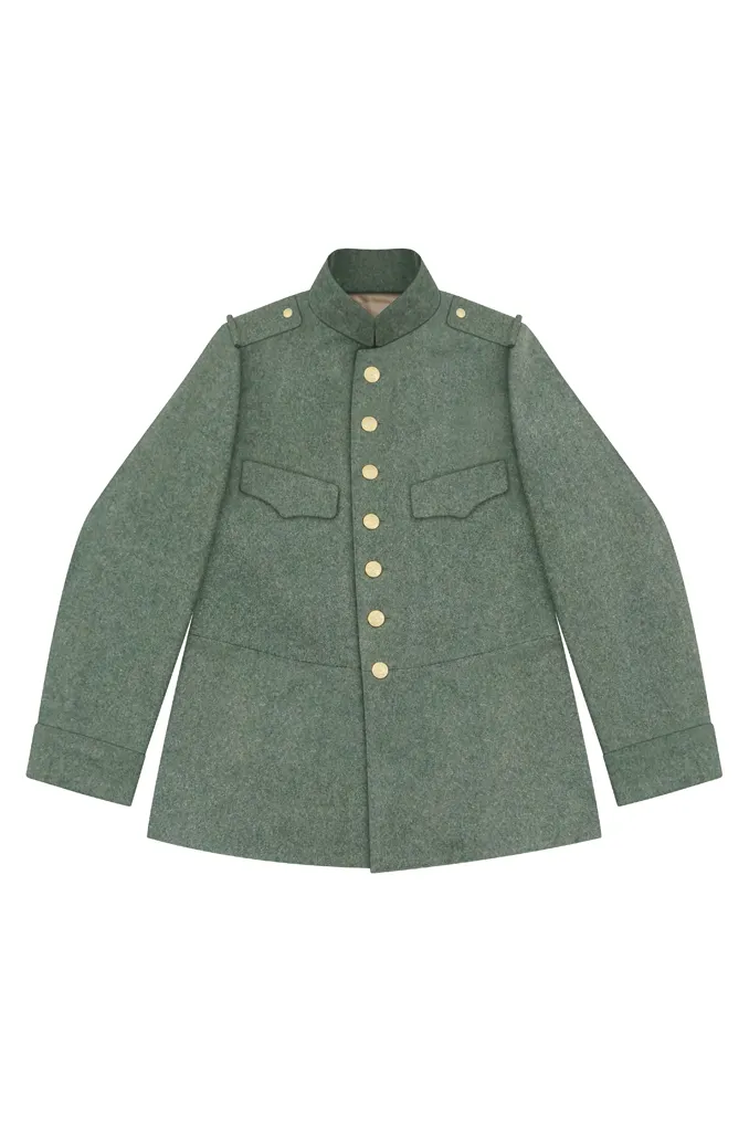   Dutch M1923 EM Field Grey Wool Field Tunic Jacket German-Uniform