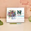 2026 Calendar Diamond Painting Kit DIY Diamond Art Desk Calendar for Home Office