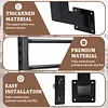 [US Local Warehouse] 13 Rolls Vinyl Roll Holder with Adjustable Hanging Rod for Wallpaper Window Film