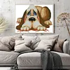 Dog- 9CT Partial Beaded Cross Stitch Kit(39x32cm)