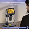4.3 Inch Digital Microscope 1080P Coin Microscope PC View Soldering Microscope