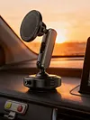 Vacuum Magnetic Car Phone Holder 360 Degree Rotating Phone Mount for DJI Gopro