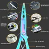 Multifunctional Fishing Pliers Long Nose Stainless Steel Hook Remover (Green)