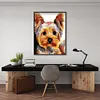 11CT Stamped Dog - Cross Stitch 36*46cm/14.17*18.11in