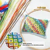 Cross Stitch Embroidery Needle Insert Bag DIY Sewing Knit Thread Pin Pouch
