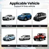 Tire Pressure Monitoring System with 4 Sensors Wireless TPMS for Car SUV Sedan