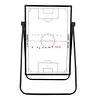[US Local Warehouse] 35inx24in Magnetic Soccer Coaches Clipboard Tactical Dry Erase Board with Magnetic Markers Pen Eraser Portable Tactical Clipboard with Adjustable Stand for Basketball Volleyball Coaches