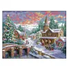 Christmas Day-14CT Stamped Cross Stitch Kit(45*36cm)