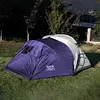 Outdoor Camping Expansion Tent Waterproof Double Person Tent for Hiking (Purple)