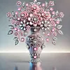 (US Local)4Pack Vase-Special Shaped Diamond Painting Kit(30x30cm)