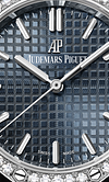 Silver 904L Steel Blue Gray Dial - Automatic - 34mm