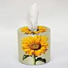DIY Diamond Painting Handmade Tissue Holder Rhinestones Decorative Tissue Box