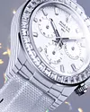 DiW Rolex Rainbow Daytona CRYSTAL In Quartz Fiber