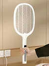Bug Zapper Racket 2 in 1 Electric Fly Swatter Mosquito Killer for Indoor Outdoor