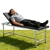 [US Local Warehouse] Medical Exam Table Adjustable Backrest Massage Table with Paper Roll Dispenser Hospital Bed for Home Use Clinic Hospital Tattoo Spa