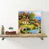 Diamond Painting-DIY Full Round Drill Relaxing Village