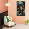 Diamond Painting -DIY Round Drill Forest Animals(40X70CM)