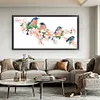 Flower Birds- 9CT Partial Beaded Cross Stitch Kit(60x31cm)