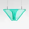 Men's Thin Sheer Transparent Special Invisible Straps Waist Underwear Brief