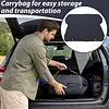 [US Local Warehouse] Camping Air Mattress with Foam for Tesla Model Y Self Inflating Sleeping Pad Air Cushion Car Travel Bed for Outdoor Travel