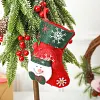 Christmas gift bag candy bag Santa Claus socks decoration Christmas tree pendant