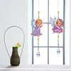 2pcs Crystal Light Catcher Diamond Painting Angel Suncatcher Hanging Kits