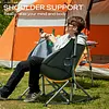  Hammock Camping Chair Folding Portable Swinging Chair with Cup Holder for Outdoor RV Lawn Backyard Patio,Support 350 lbs