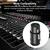 Male/Female 3 Pin Compact XLR Microphone Solder Adapter Connector with Wrench