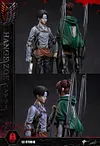 1/6 Scale Levi Ackerman & Hange Zoe - Attack on Titan Resin Statue - LC-Studios