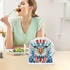 Acrylic American Flag Eagle 5D DIY Diamond Art Paper Towel Storage Rack Decor