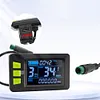 24V 36V 48V P3C LCD Display Electric Bike Meter Electric Scooter Control Panel