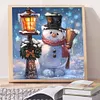 Snowman - Full Round Diamond Painting