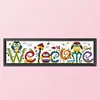Welcome Owl-11CT Counted Cross Stitch Kit(73*22cm)