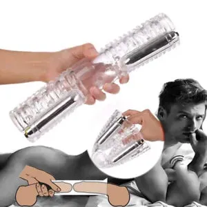 Automatic Handsfree Male Masturbaters Double Stroker Penis Sex Toy For Men Gay Automatic Handsfree Male Masturbaters Double Stroker Penis Sex Toy For Men Gay