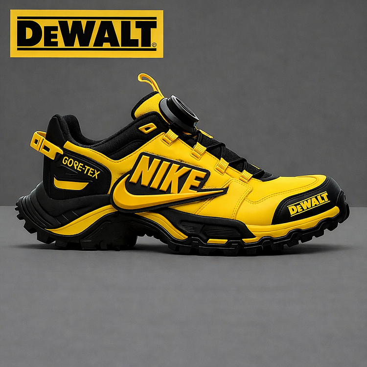 A NIKE&reg; &eacute;s DEWALT v&iacute;z&aacute;ll&oacute; &eacute;s időj&aacute;r&aacute;s&aacute;ll&oacute; f&eacute;rfi munka- &eacute;s t&uacute;rabakancsai ide&aacute;lisak munk&aacute;hoz &eacute;s szabadt&eacute;ri tev&eacute;kenys&eacute;gekhez.