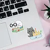 DIY Diamond Painting Mosaic Sticker Art Crafts Cat Set