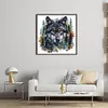 Forest Wolf - 11CT Stamped Cross Stitch - 50*50cm - Animal