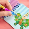 5D Diamond Painting DIY Embroidery Colorful Point Drill Pen (With Pendant)