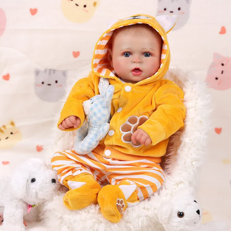 Babeside Quiet Reborn Baby Bailyn 20'' Little Infant Boy Best Gift for Kids