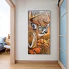 Diamond Painting -DIY Round Drill Deer(35x80cm)