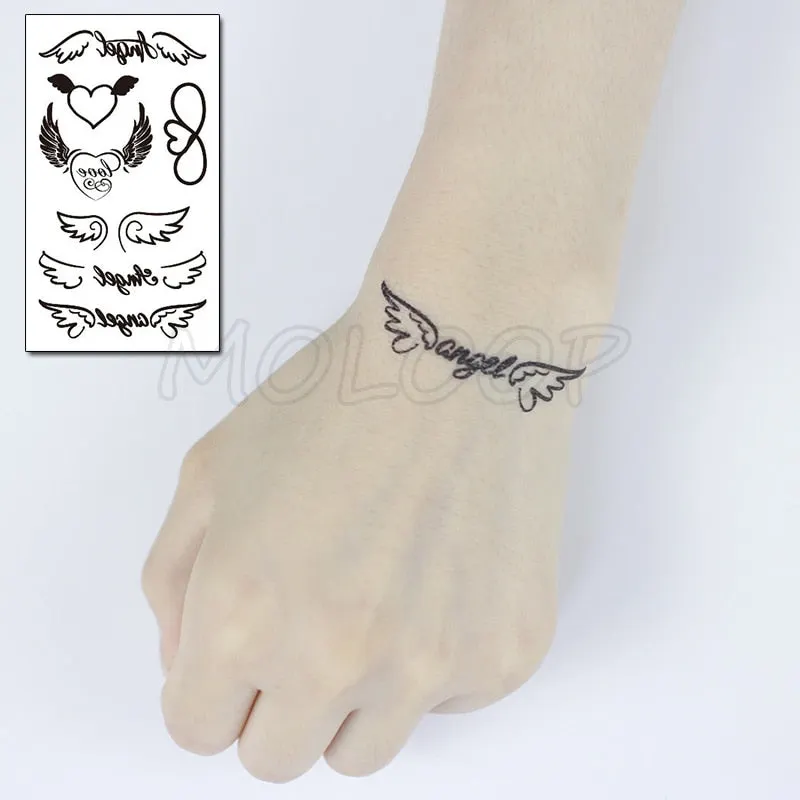 Water Transfer Tattoo Sexy Running Horse Anime Tattoo Body Art Waterproof Temporary Fake Flash Tattoo for Man Woman 10.5*6cm