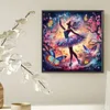 Butterfly Dance Girl-Partial Special Shaped Diamond painting 30*30CM
