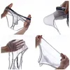 Sexy big pouch side hollow ice silk ultra-thin briefs