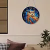 (US Local)Wood Special Shape Owl 5D Diamond Painting Clock Art Craft for Home Decor