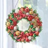 Diamond Painting Christmas Wreath Pendant