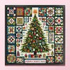 Christmas Tree-14CT Stamped/Counted Cross Stitch 40*40cm/15.75*15.75in