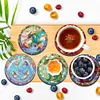8pcs Diamond Painting Acrylic Pterosaur Coaster Kit with Holder